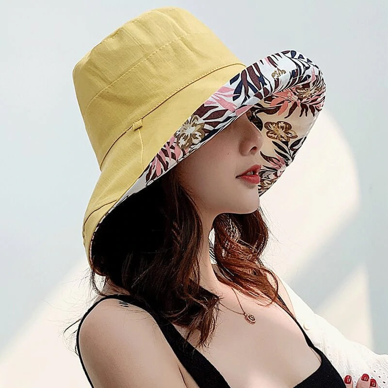 BowLift | Wide Brim Cotton Summer Hat