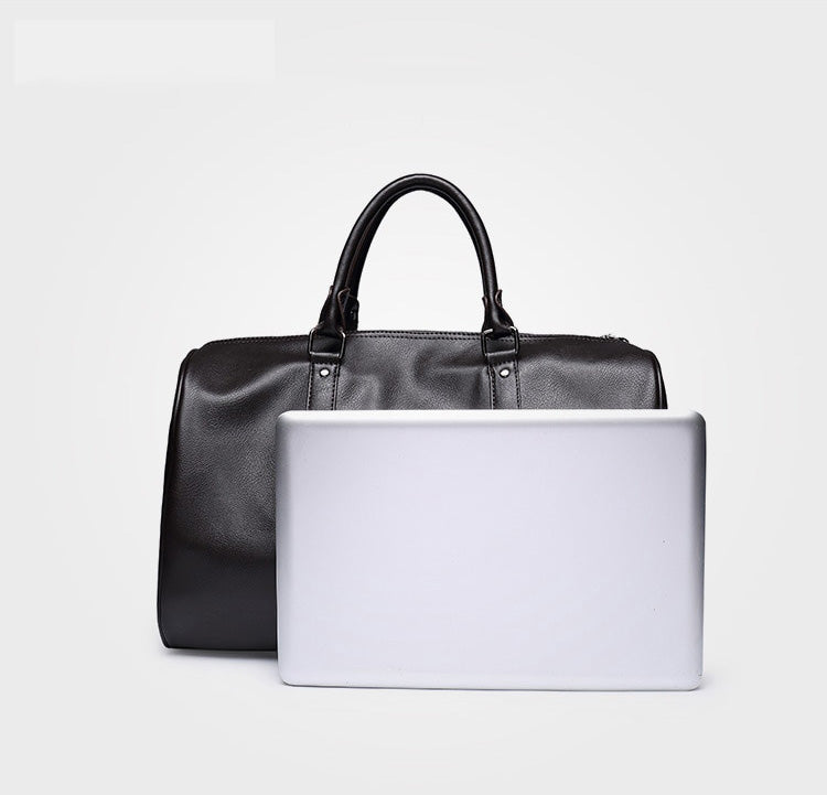 Skanto | Quiet Leather Men's Travel Bag – Perfect for Long and Short Trips
