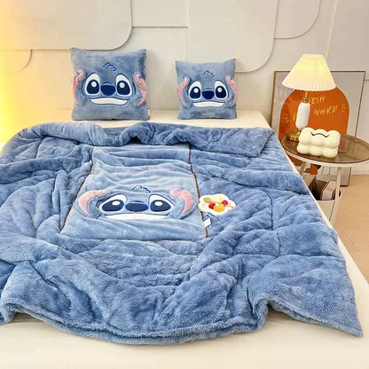 Skanto | Convertible CozyNest Blanket Pillow Combo for Home Comfort