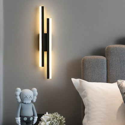 Skanto | LuxLine Modern LED Wall Lamp | Minimalist Design | Iron & Acrylic | Dimmable Light