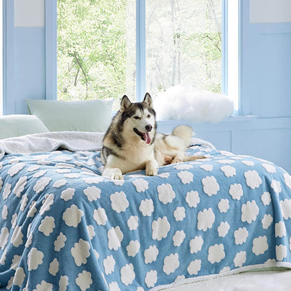 Skanto | Flocket Waterproof Multi-Functional Sherpa Dog Blanket