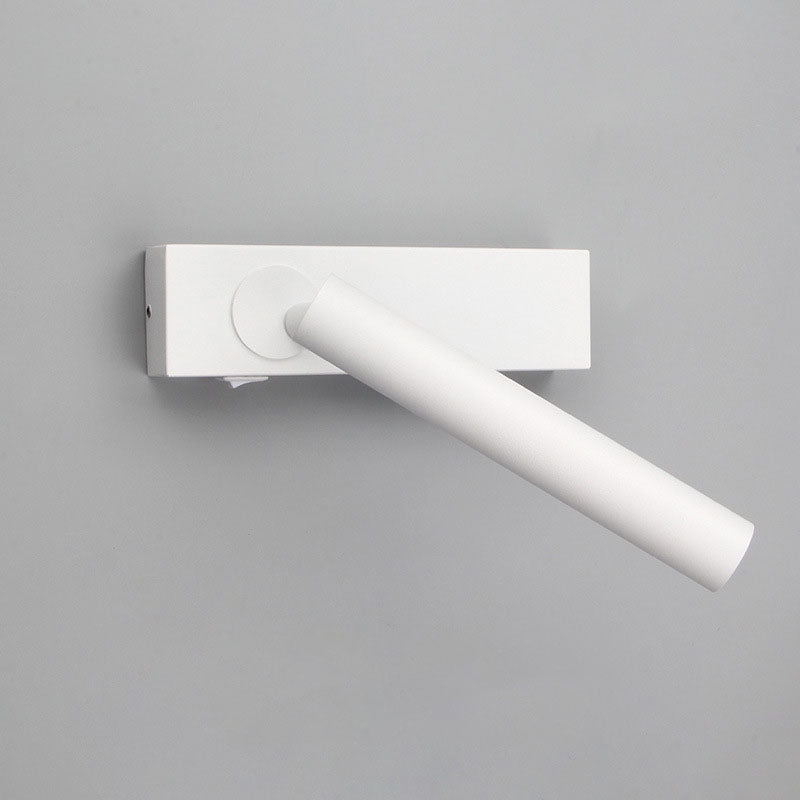 BowLift | LumeFocus Rectangular LED Wall Light | Adjustable Angle | Minimalist Design | Reading Lamp | Warm Light