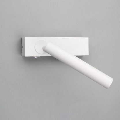 BowLift | LumeFocus Rectangular LED Wall Light | Adjustable Angle | Minimalist Design | Reading Lamp | Warm Light