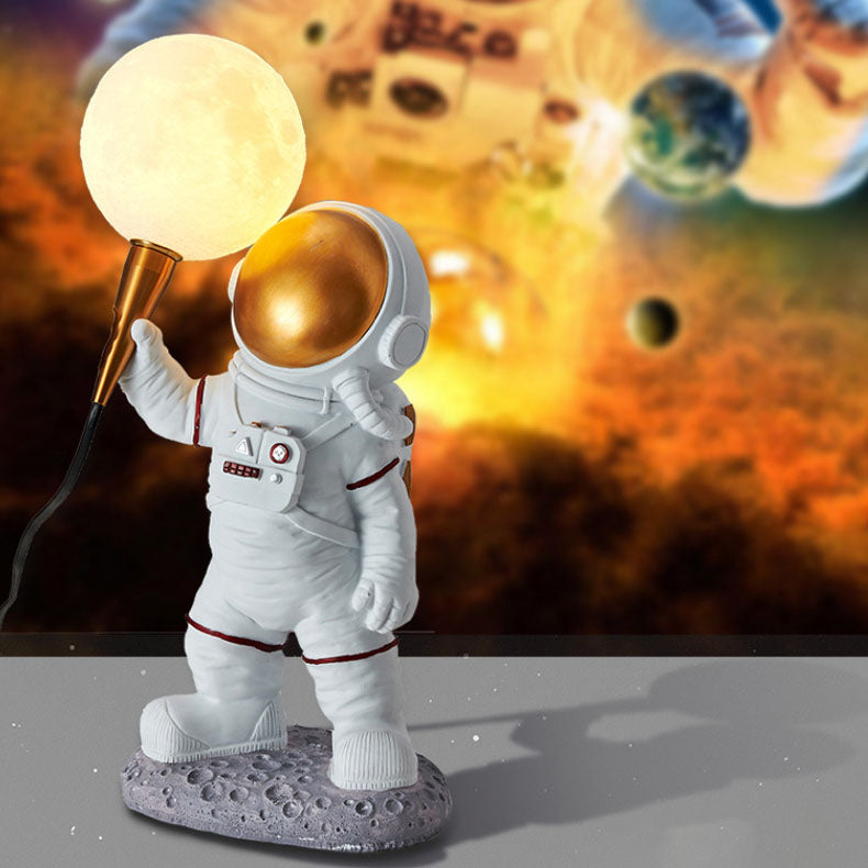 Skanto Skanto | CosmoBuddy Astronaut Wall Lamp | Creative Design | Resin & ABS | LED Bedroom Lamp