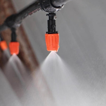 Garden Sprinkler Set with Adjustable Mist or Spray Nozzles and 5–20 m Hose