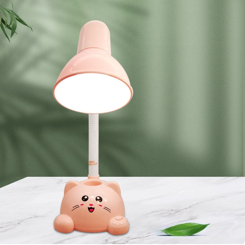 Skanto | Modern Cartoon Cat Student Eye Care LED Desk Lamp