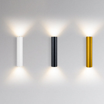 Aluminum Cylinder Wall Lamp – 2 Light