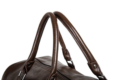 Skanto | Quiet Leather Men's Travel Bag – Perfect for Long and Short Trips