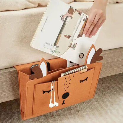 Hanging bag for bedside storage | Karnz