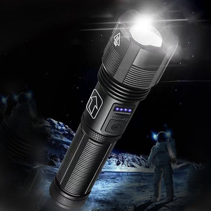 XHP50 Waterproof zoomable bright flashlight | Karnz