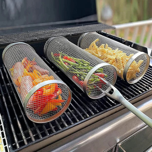 Skanto Skanto | Grill Spin - Rolling Grill Basket (1+1 Free)