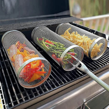 Skanto Skanto | Grill Spin - Rolling Grill Basket (1+1 Free)