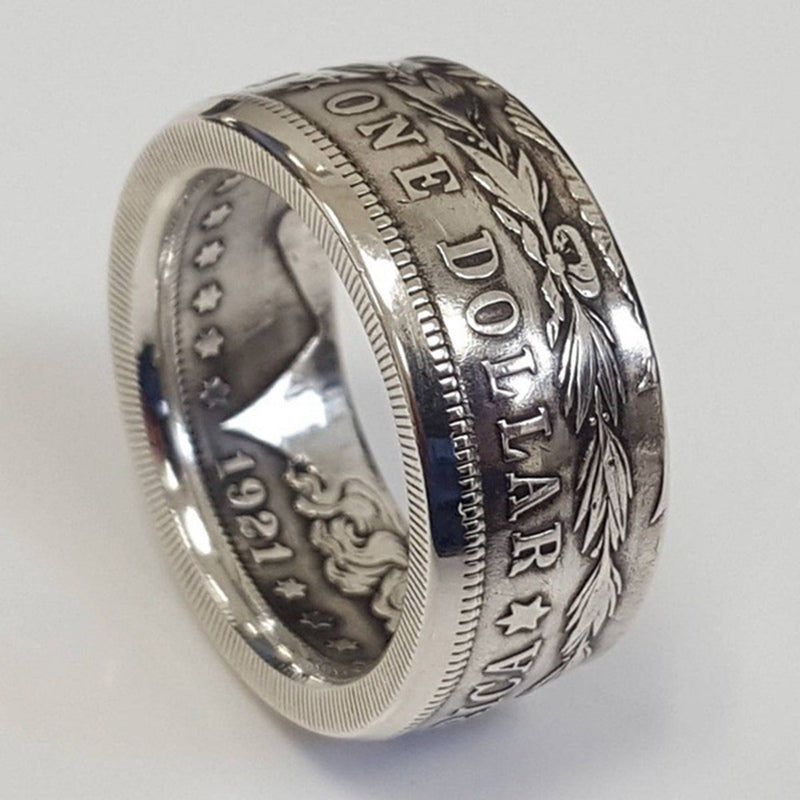 BowLift | Morgan Silver Dollar Coin Ring