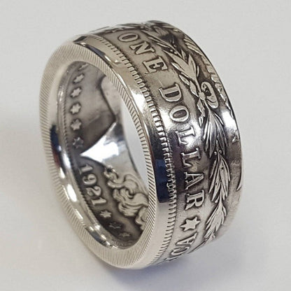 BowLift | Morgan Silver Dollar Coin Ring