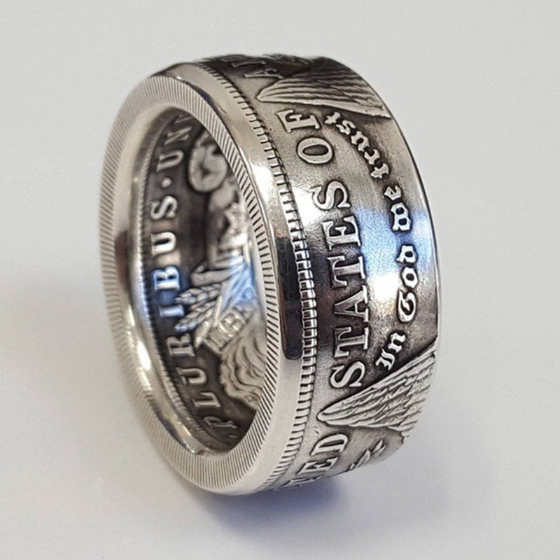 BowLift | Morgan Silver Dollar Coin Ring