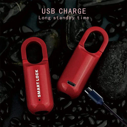 Skanto | FingerScan Lock – Smart Fingerprint Padlock without Keys or Codes