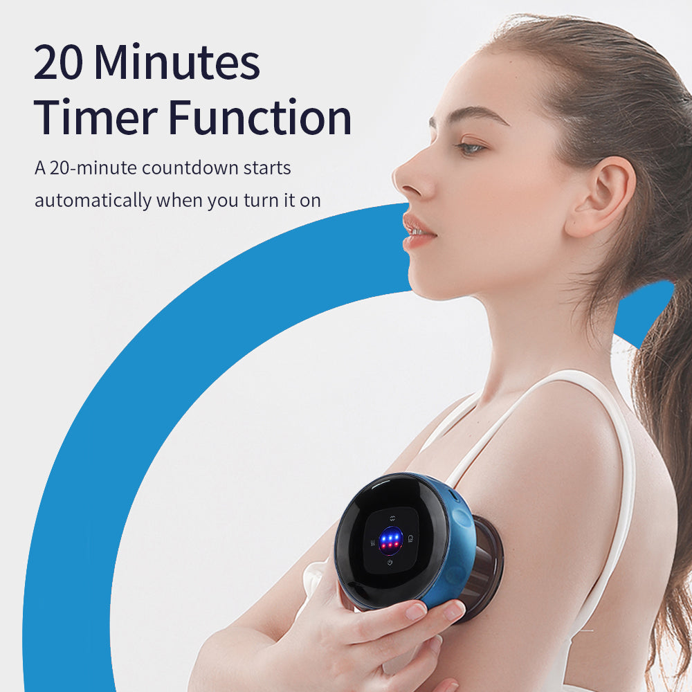 Sandsberg of pain relief with the intelligent cupping device