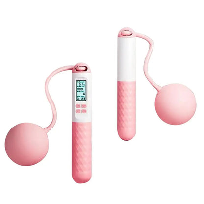 Wireless Jump Rope with Counter – Weighted Handles for Home Cardio Workouts | Karnz