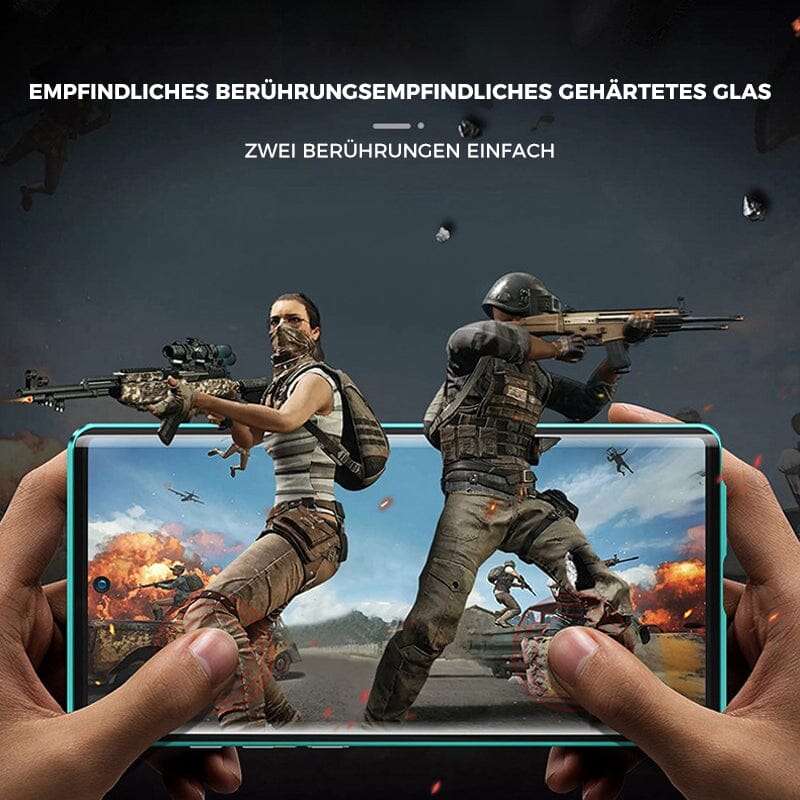 BowLift | Samsung magnetic tempered glass double-sided phone case