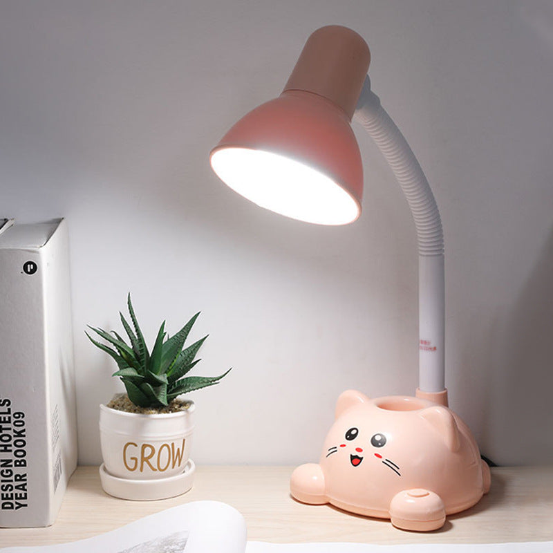 Skanto | Modern Cartoon Cat Student Eye Care LED Desk Lamp