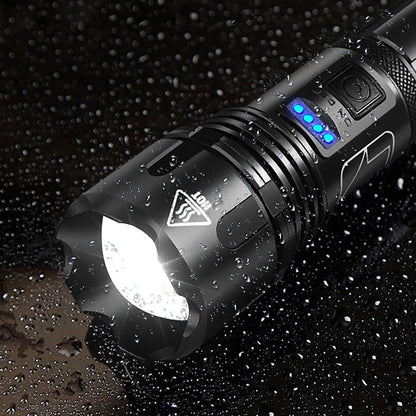 XHP50 Waterproof zoomable bright flashlight | Karnz