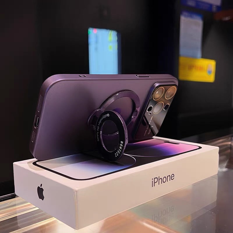 Skanto | MagSafe iPhone Case with Integrated Stand and Large Window