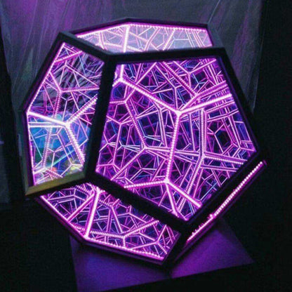 Skanto | Infinity Dodecahedron LED Night Light Art Table Lamp