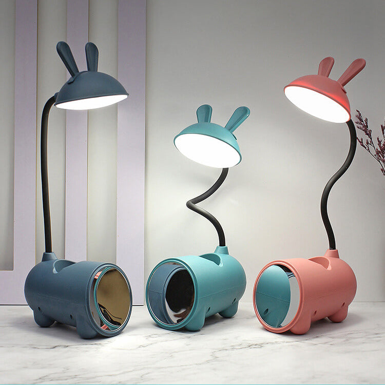 Skanto | BunnyGlow Creative LED Touch Lamp with Pen Holder | USB Charging | Desk Lamp | Kids Room Decor