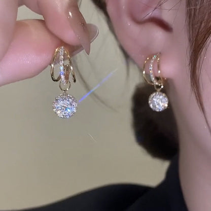 Skanto | Fashion Diamond Crown Earrings