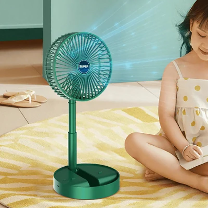 Foldable quiet electric Desktop USB fan