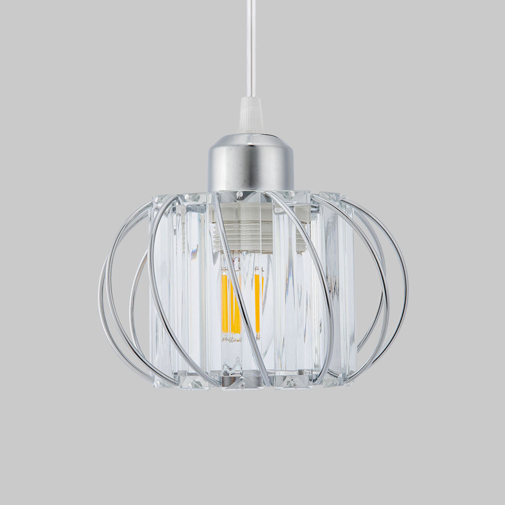 BowLift | Pendant Light Black Glass Globe Ceiling Fixture