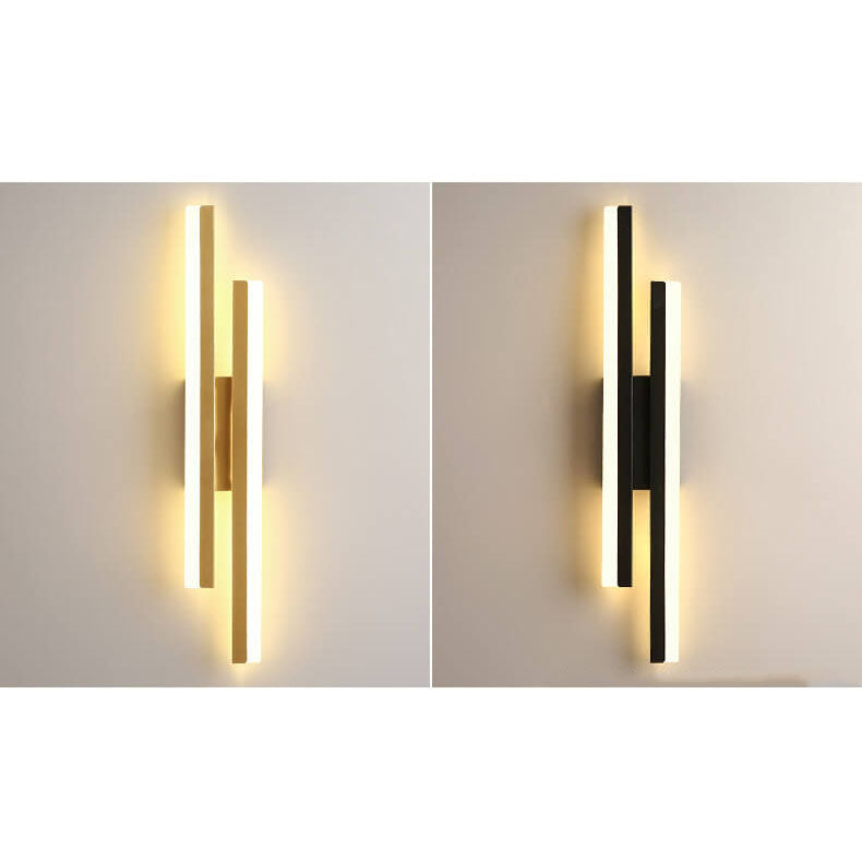 Skanto | LuxLine Modern LED Wall Lamp | Minimalist Design | Iron & Acrylic | Dimmable Light