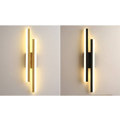 Skanto | LuxLine Modern LED Wall Lamp | Minimalist Design | Iron & Acrylic | Dimmable Light