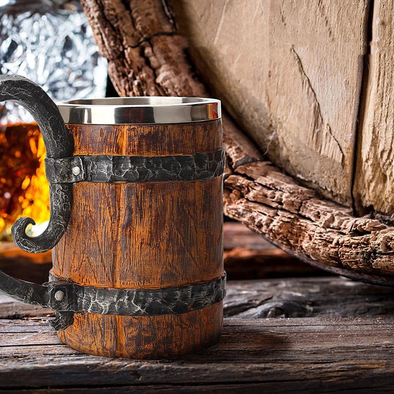 Skanto | Viking Beer Mug (Size: 550ml)