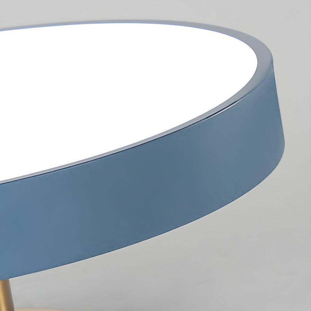 BowLift | Modern LED Semi Flush Mount Ceiling Light | Energy-Saving. Durable Design for Hallway. Dining Room & Living Room