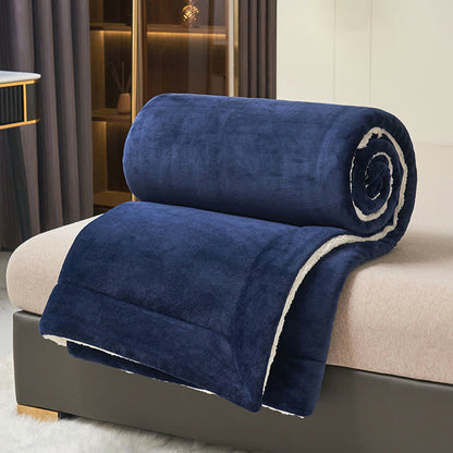 Skanto | Solid Double-Sided Velvet Cube Blanket