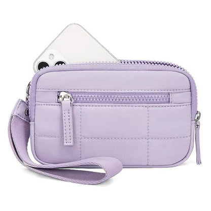 Skanto | Stylish Nylon Wristlet Wallet with Multiple Compartments