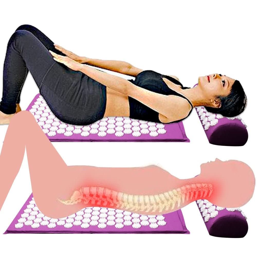 Skanto | Acupressure Yoga Mat & Pillow Set for Natural Pain Relief & Relaxation