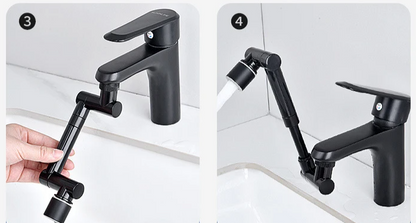 FlexiFlow 360° rotatable and pull-out faucet head Karnz