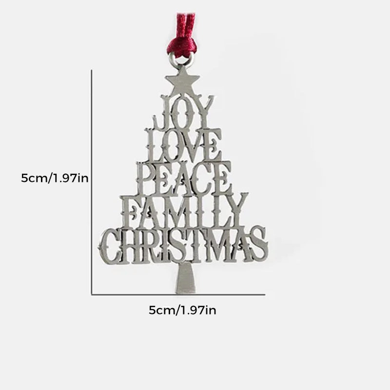 BowLift | Solid Tin Christmas Decoration