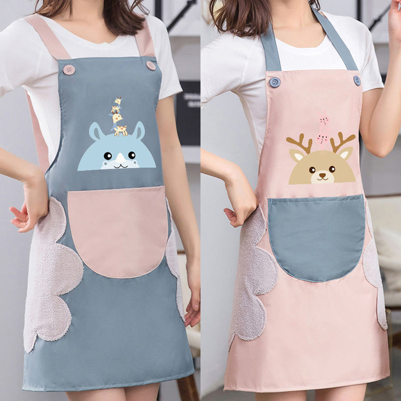 Cartoon Cute Little Deer Apron | Bowlift