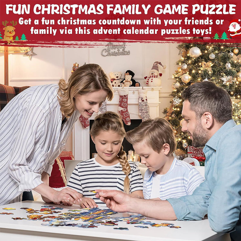 Skanto | Christmas Puzzle Advent Calendar - Christmas Gift