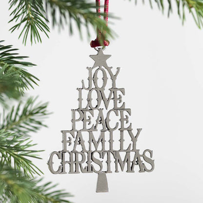 BowLift | Solid Tin Christmas Decoration