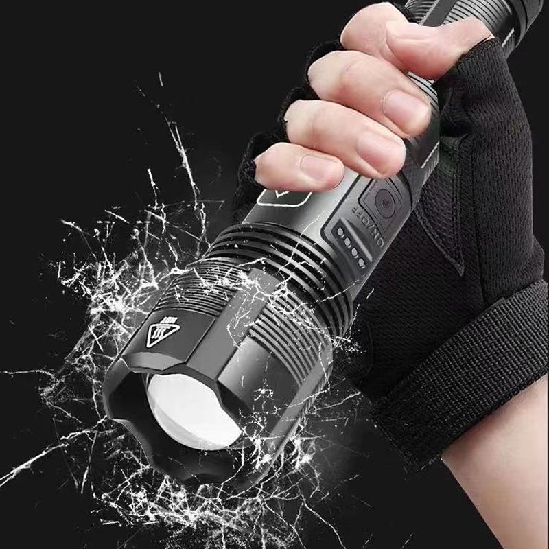 XHP50 Waterproof zoomable bright flashlight | Karnz