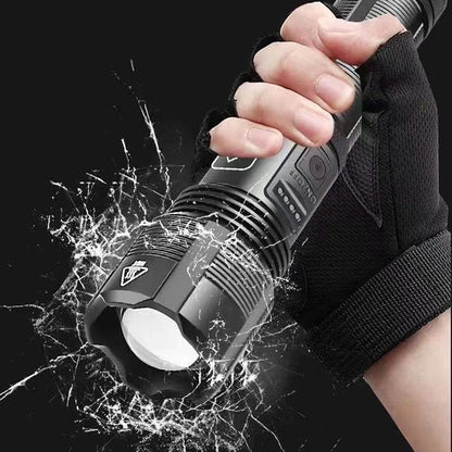 XHP50 Waterproof zoomable bright flashlight | Karnz