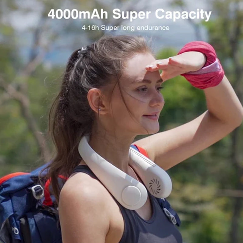 Hands-Free Portable Bladeless Neck Fan | Karnz