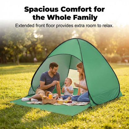 SunSail Breeze Pop-Up Beach Tent 98% UV Protection | Bowlift