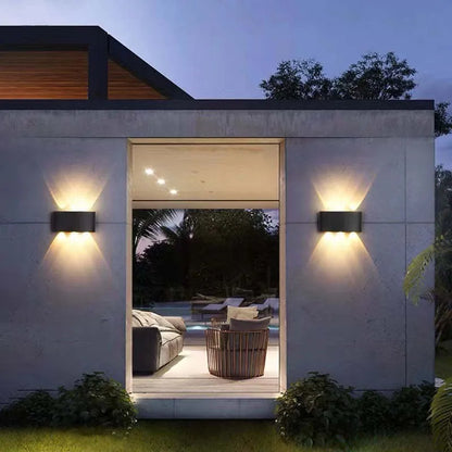 Skanto | Modern White LED Waterproof Wall Lamp