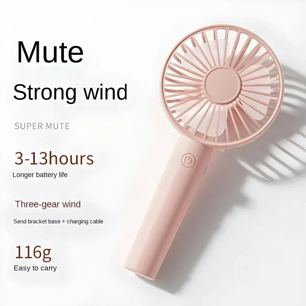 USB rechargeable Mini portable handheld fan | Karnz