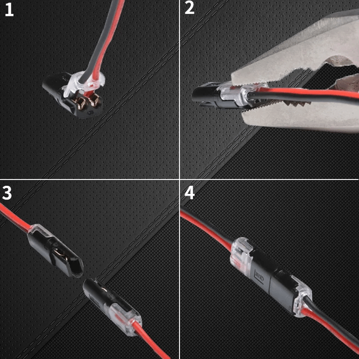 Skanto | Double Wire Push-in Connector with Locking Lever